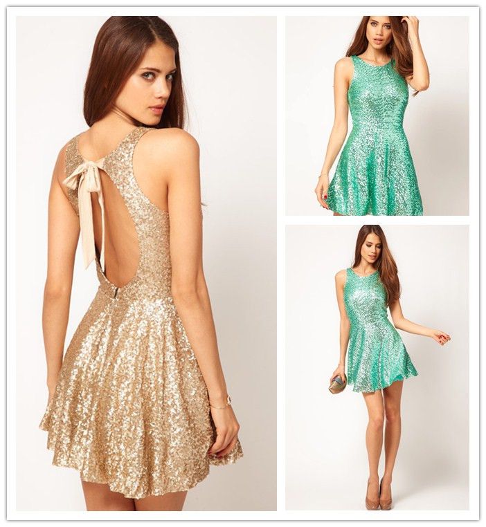 gold bachelorette dress