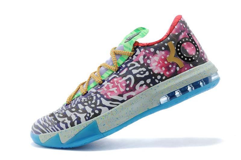 Kd Vi What The Kd Mens Basketball Athletic Sports Shoes Us Size 7 12 Kids Basketball Shoes 