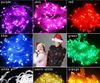 Multicolour 100 LED 문자열 빛 크리스마스 크리스마스 파티 결혼식에 대 한 빛 40M 110V / 220V 장식 빛 led가 8 디스플레이 모드 100led