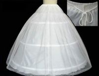 Wholesale 2020 White Ball Gown Bone Full Crinoline Layers HOOP Petticoats Bridal Accessories Wedding Skirt Slip