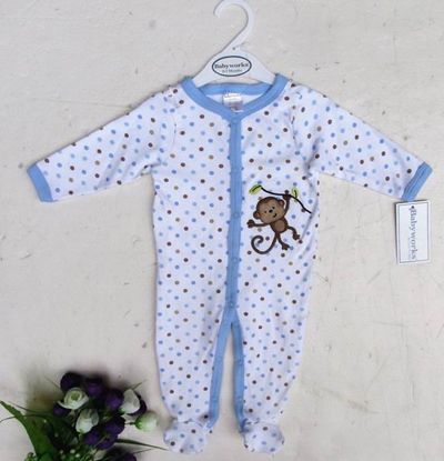 100% cotton infant Romper Bodysuits pjs outfits sleeper 