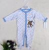 100% bomull spädbarn romer bodysuits pjs outfits sovhytt 24 st / parti