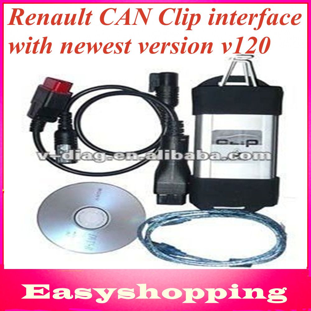 2014 Newly Version Renault CAN Clip V120 Diagnostic