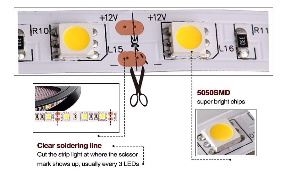 Схема подключения smd 5050