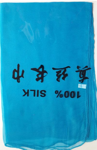 Frühling summr festes einfaches silk Mischungsschals-Schal Neckscarf mischte coor 140 * 50cm / # 3487