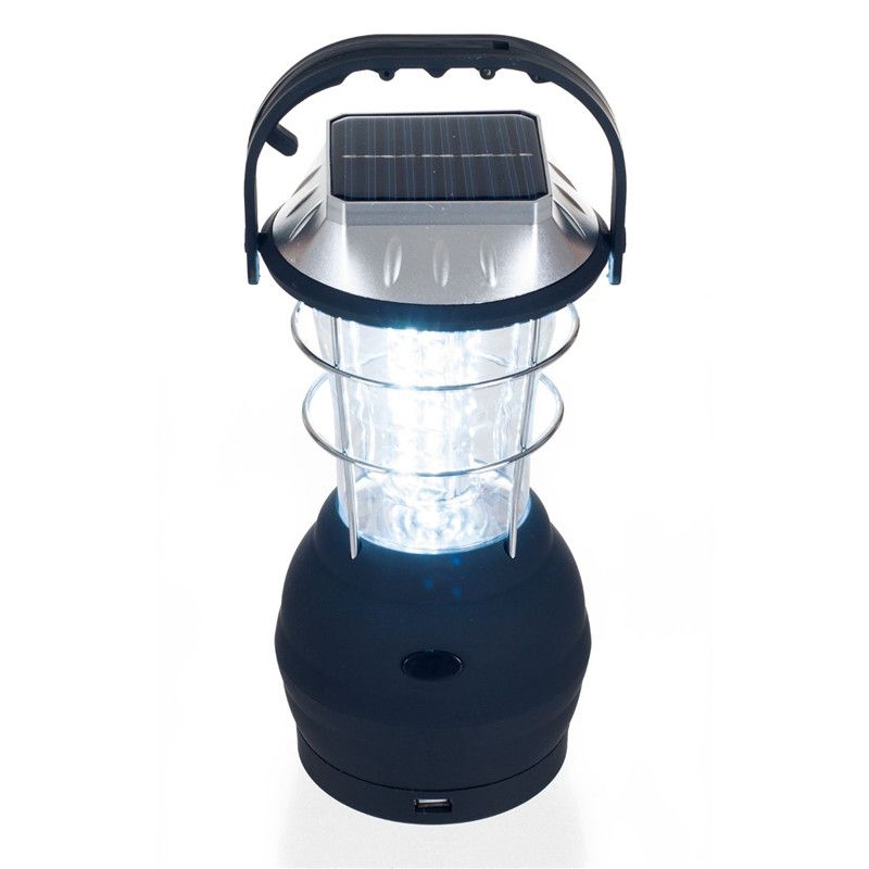 Led Portable Lanterns Outdoor Solar Camping Lantern 36 Lamp Hand Rechargeable Light Decorative