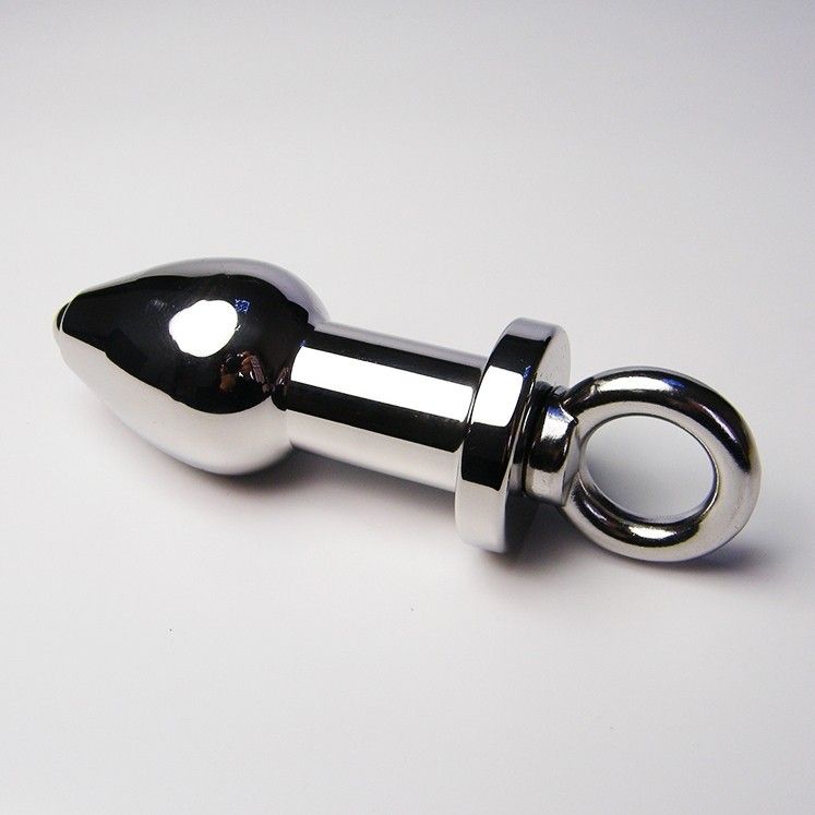 Mais novo bdsm médio tamanho aço inoxidável anal plug anus jóias metal butt insira produtos brinquedos sexuais
