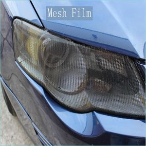 Premium Fly Göz Tonu Delikli Mesh Film Far Limentleri Yol Yasal Vinil Pencere Tint Film Mo Like Fly Eye 1.07x50m/Rulo