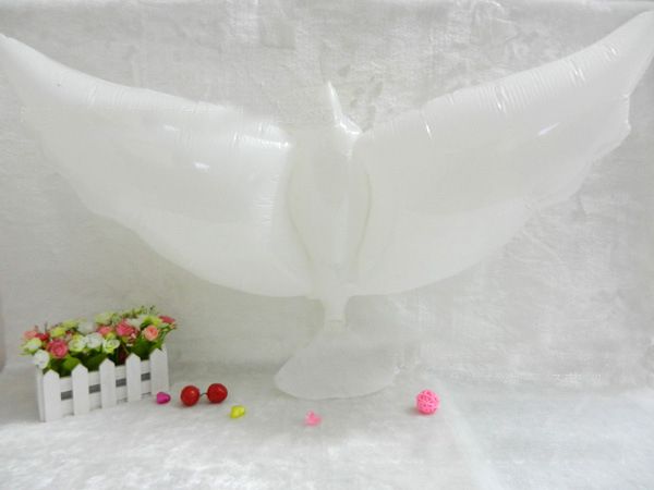 웨딩 장식 흰색 비둘기 흰색 결혼식 풍선 생태 친화적 인 생분해 성 헬륨 풍선 파티 호의 lot6805106