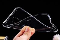 Étui de protection arrière souple en TPU souple pour iPhone 4, 5S, 5S, 0.3 mm, ultra-clair, 4.7 "6plus 5.7", Samsung Galaxy S5 SV I9600