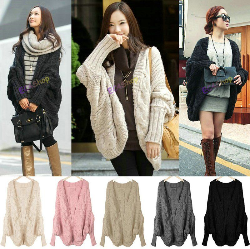loose fit cardigan