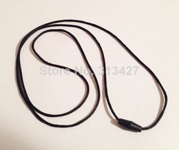 Free Shipping Black Satin Cord and Breakaway Clasp for Teething Necklace