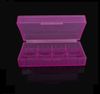 In stock Plastic Battery Case Box Safety Holder Storage Container Colorful pack batteries for 2*18650 or 4*18350 li-ion battery e-cig DHL