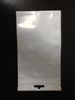10 * 18cm Wit / Clear Self Seal Zipper Plastic Retail Packaging Poly Bag Zip Lock Bagl Package Hang Hole voor iPhone 4S 5S 6S Samsung