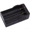 Dual AC 18650 batterij oplaadbare oplader Dubbele Type US Plug-oplader voor 18650 Li-ion 3.6V 3.7V batterij met retaildoos