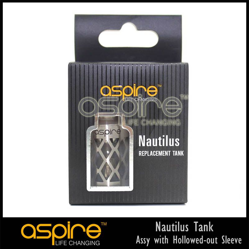 

Wholesale - Aspire 2014 latest nautilus tank assy with hollowed out sleeve New nautilus tank free shipping