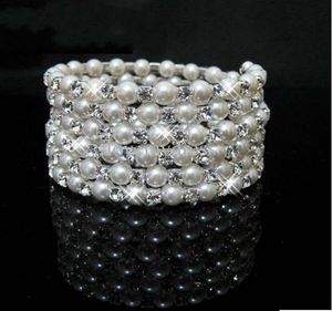 Сток 2022 Мода Crystals Crystal Hewerly Braclet Wedding Bridal Braclets