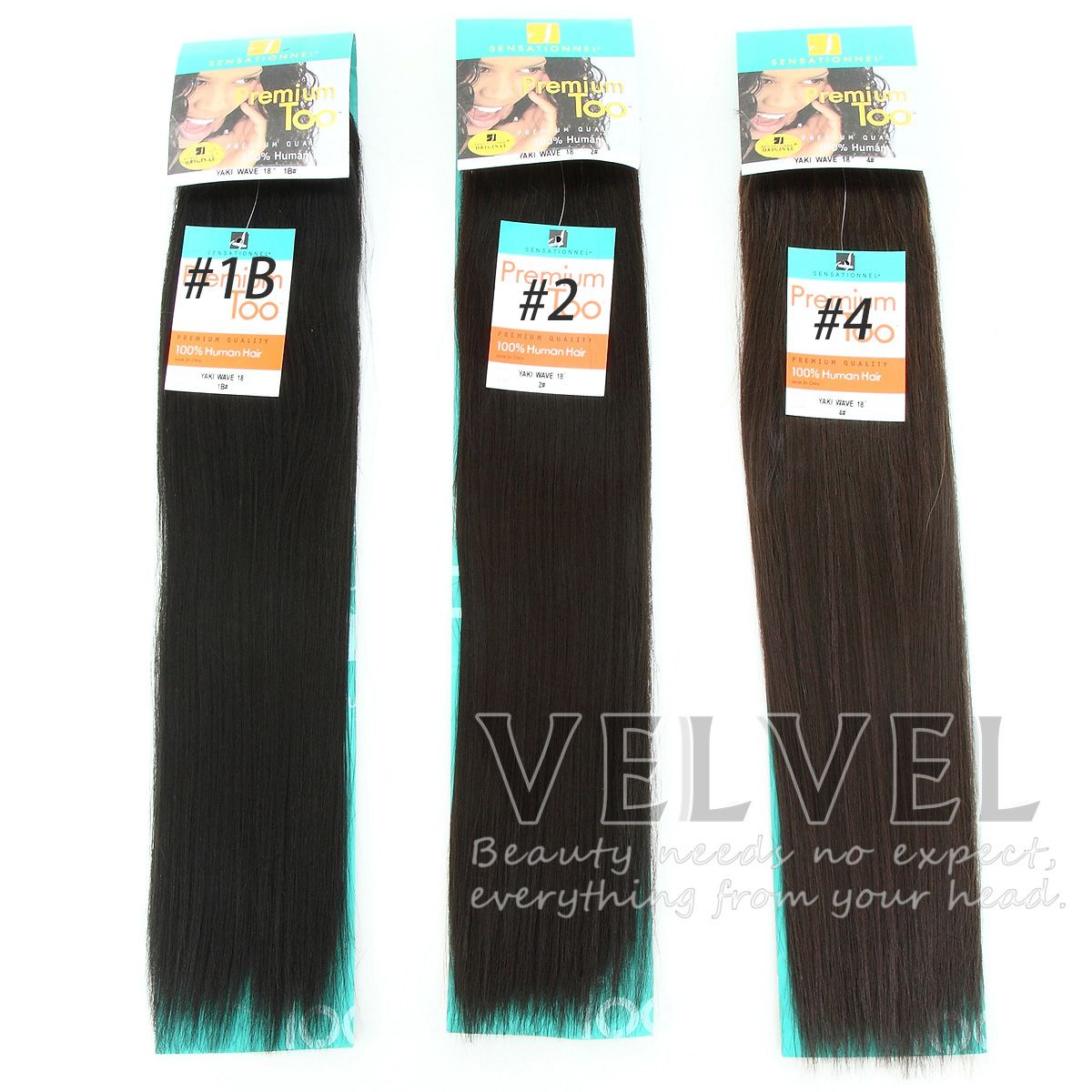 Premium Too Yaki Wave Human Hair Blend Synthetic Hair Extension