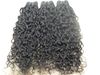 Extensions de cheveux brésiliens vierges remy lâches ondulés, noir naturel, non transformés, extensions de cheveux doux et ondulés pour bébé, 100g/paquet, peuvent correspondre à la fermeture