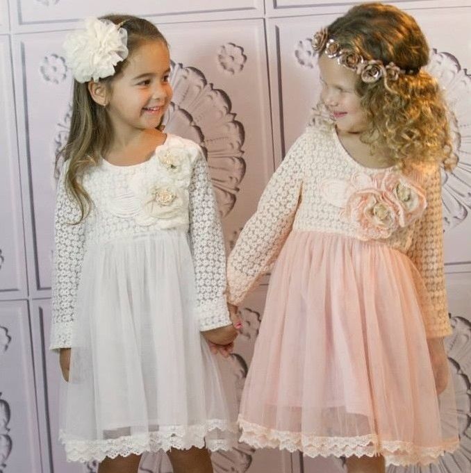 long sleeve toddler dress