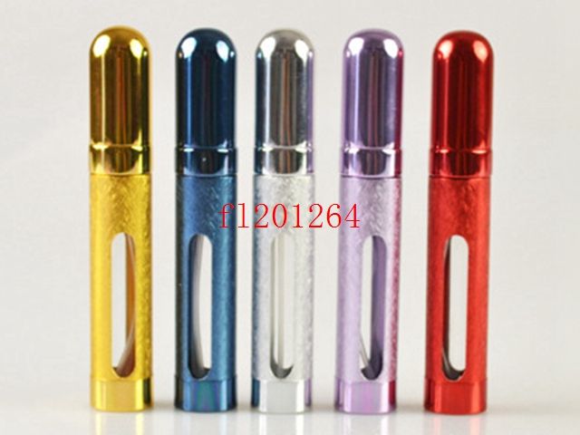 Fedex DHL 12ML Aluminum Travel Atomizer Refillable Spray Empty Perfume 