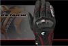 2015 New Model Armed Leather Mesh Glove RSTAICHI Moto Racing Gloves RST390 motorcycle gloves motocross motorbike glove carbon fib1658123
