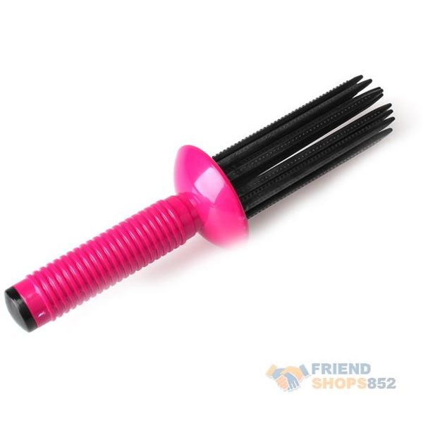 

#F9s Airy Curl Brush Styler Tool Hair Comb Style DIY Curler Roller Tool DIY Wavy