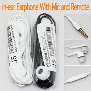 Słuchawki douszne słuchawki z mikrofonem i odległym stereo mm zestaw słuchawkowy dla Galaxy S7 S6 S5 S4 sztuk UP