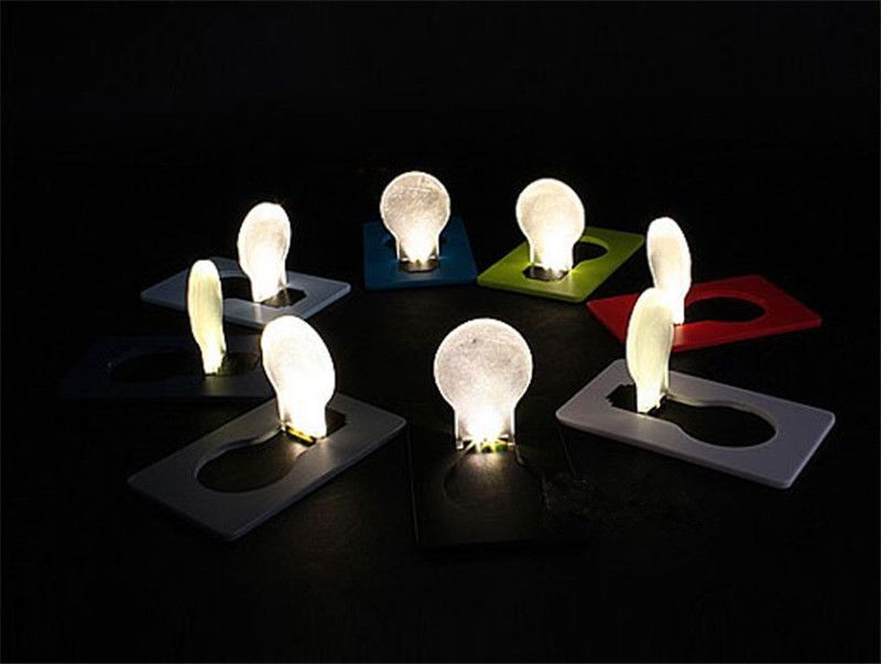 LED Credit Card Light Portable Wallet Card Light Pocket LED Card Night