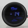 NERO 2" 52mm AUTO MOTORE MOTORE DIGITALE BLU LED -14~29 PSI BOOST GAUGE AUTO AUTO