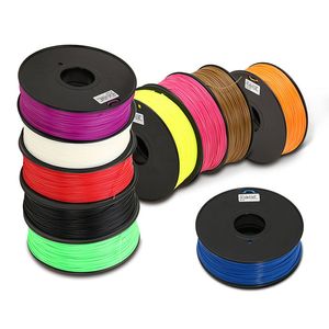 Toptan satış ABD Hisse Senedi! Farklı Renkli Plastik 1.75mm 3mm ABS PLA HIPS 3D Yazıcı Filament kaynak çubukları Makerbot Mendel, Prusa Huxley için