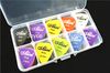 50pcs Matte Nylon Acoustic Electric Guitar Picks1 Plastic Picks Case 1966488