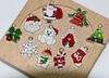 22Pcs Enamel Christmas Series Alloy Charms Pendants For Jewelry Making Bracelet Necklace DIY Accessories