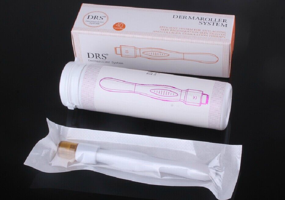 tampon derma avec 40 aiguilles tampon dermaroller DRS derma roller