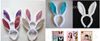 Kawaii Women Girl Bunny Rabbit Fluffy Ear Headbands Plush Head Band Costum