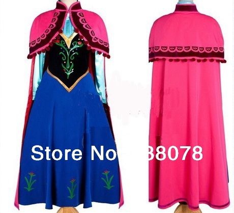 Compra Tamaño Adulto De La Mascota Por Encargo Frozen Anna Princesa Vestido  Caliente Movice Vestuario Populares Dibujos Animados De Vestuario Anna  Cosply SW1191 Barato | Entrega Rápida Y Calidad | Es.Dhgate