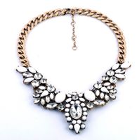 Wholesale Promotion Fashion Crystal Collar Statement Necklaces Personalized Vintage Retro Choker Jewelry For Women S97741