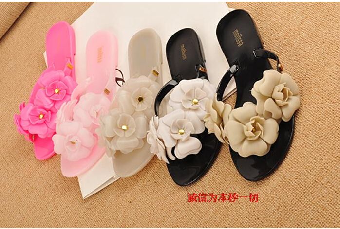 sandalia melissa flor