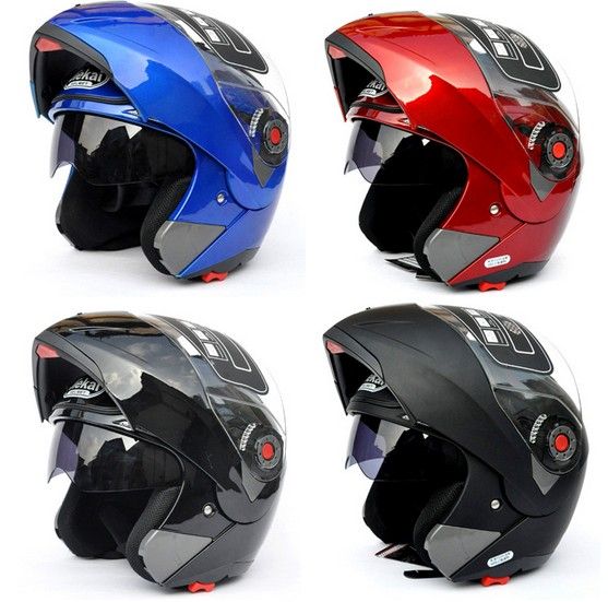 MOTO Undrape Face Helme JIEKAI 105 Jethelm Integralhelm Motorradhelm Motorrad Motocross-Helm 7 Farben Größe M L XL XXL