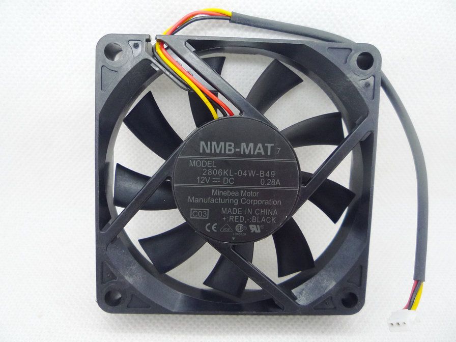 Новый оригинальный NMB 7015 12V 0.28 A 2806kl-04W-B49 сигнал тревоги вентилятор охлаждения