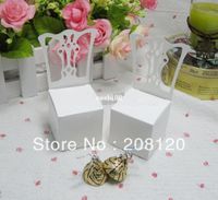 Wholesale Miniature Chair Place Card Holder and Favor Box best for candy boxes and wedding favors Gift box