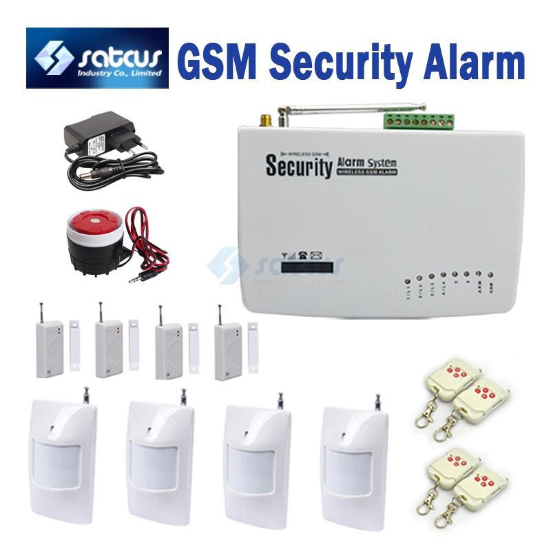 GSM Alarm Intelligent Alarm System Auto Dial For Home Security Home