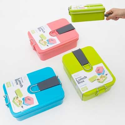 Contenitore per alimenti Homio 950ML di alta qualità Contenitore per alimenti per bambini può essere utilizzato a scuola 18 * 13 * 6 cm 3 colori Spedizione gratuita