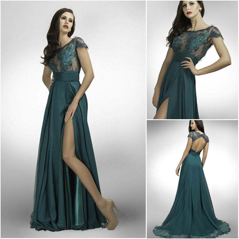 Dark Teal Bridesmaid Dresses 6
