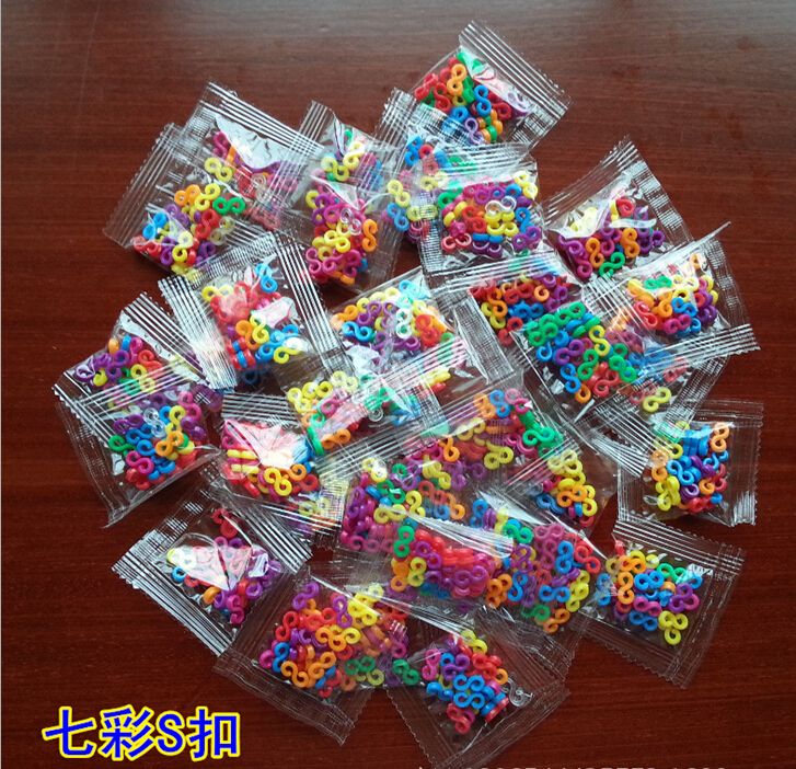 !Rainbow Loom Supplies. Rainbow Bracelets Weave, Color S S Clips Or C S Clips, Cheap Clips