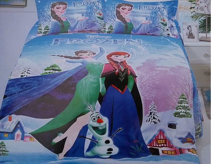 frozen crib bedding