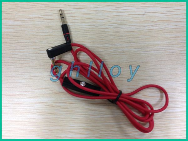 

Red 3.5mm Male to Male Record Car aux Audio Cord headphone connect Cable For Headphone 100pcs/lot
