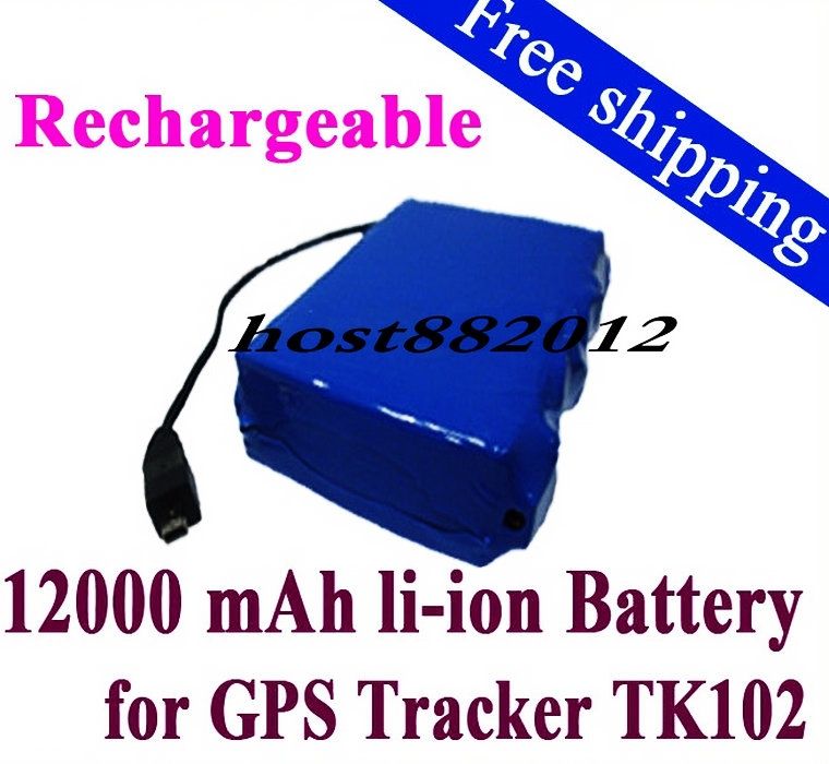 Li Ion Battery For Gps Tracker Tk102 With Clip Gps Tracking