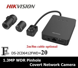 DS Камеры оптовых-Мульти язык Hikan DS CD6412FWD MP P POE WDR IP мм объектив опционально мини обскура скрытая сеть видеонаблюдения IP камера