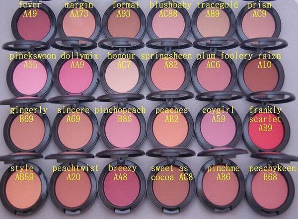 

New co metic powder blu h new in box 6g 50 pc lot gift